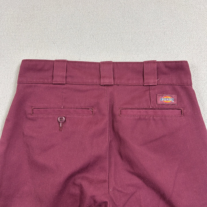 Dickies burgundy Work Pants Size 28