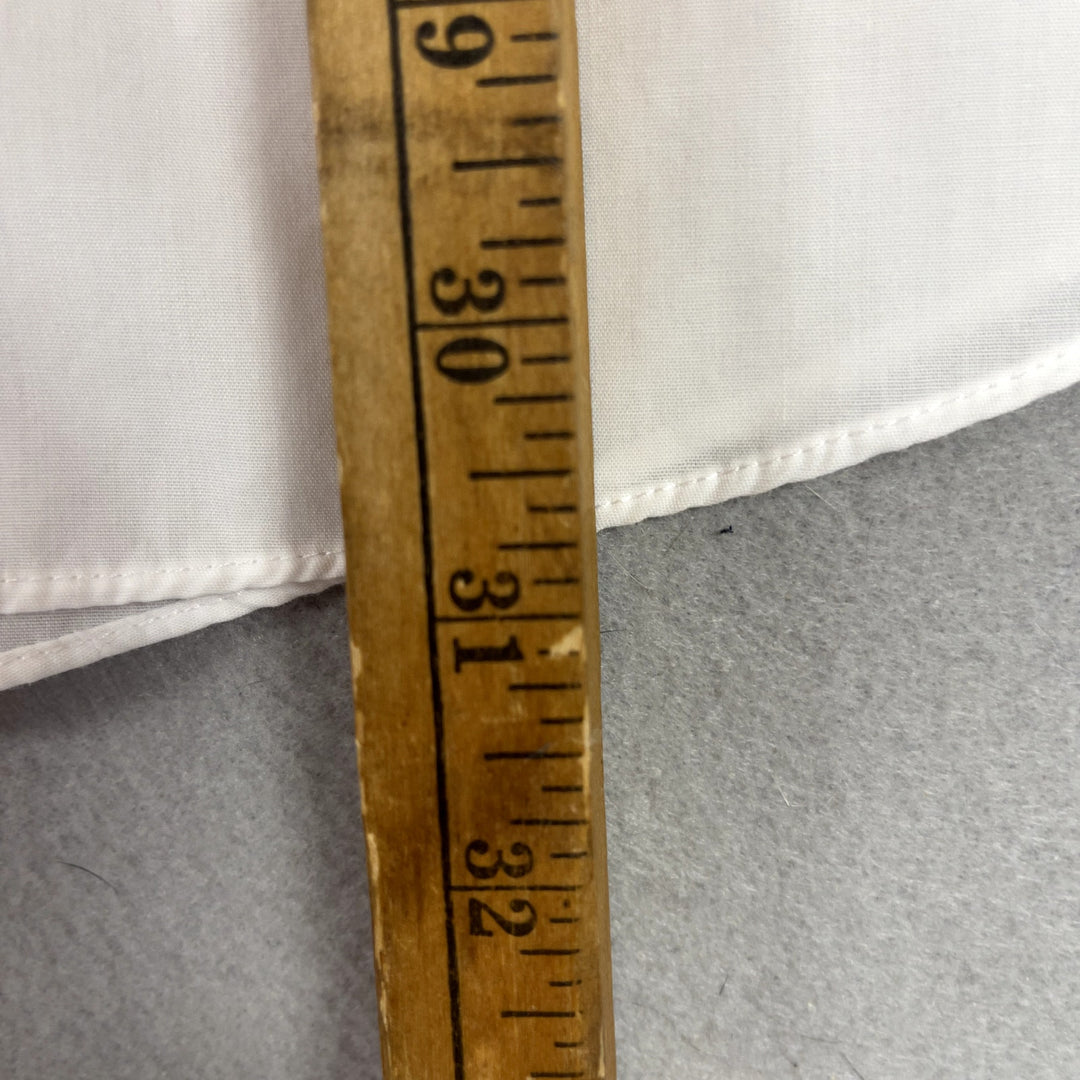 Ely Cattleman White Pearl Snap Shirt Size XL