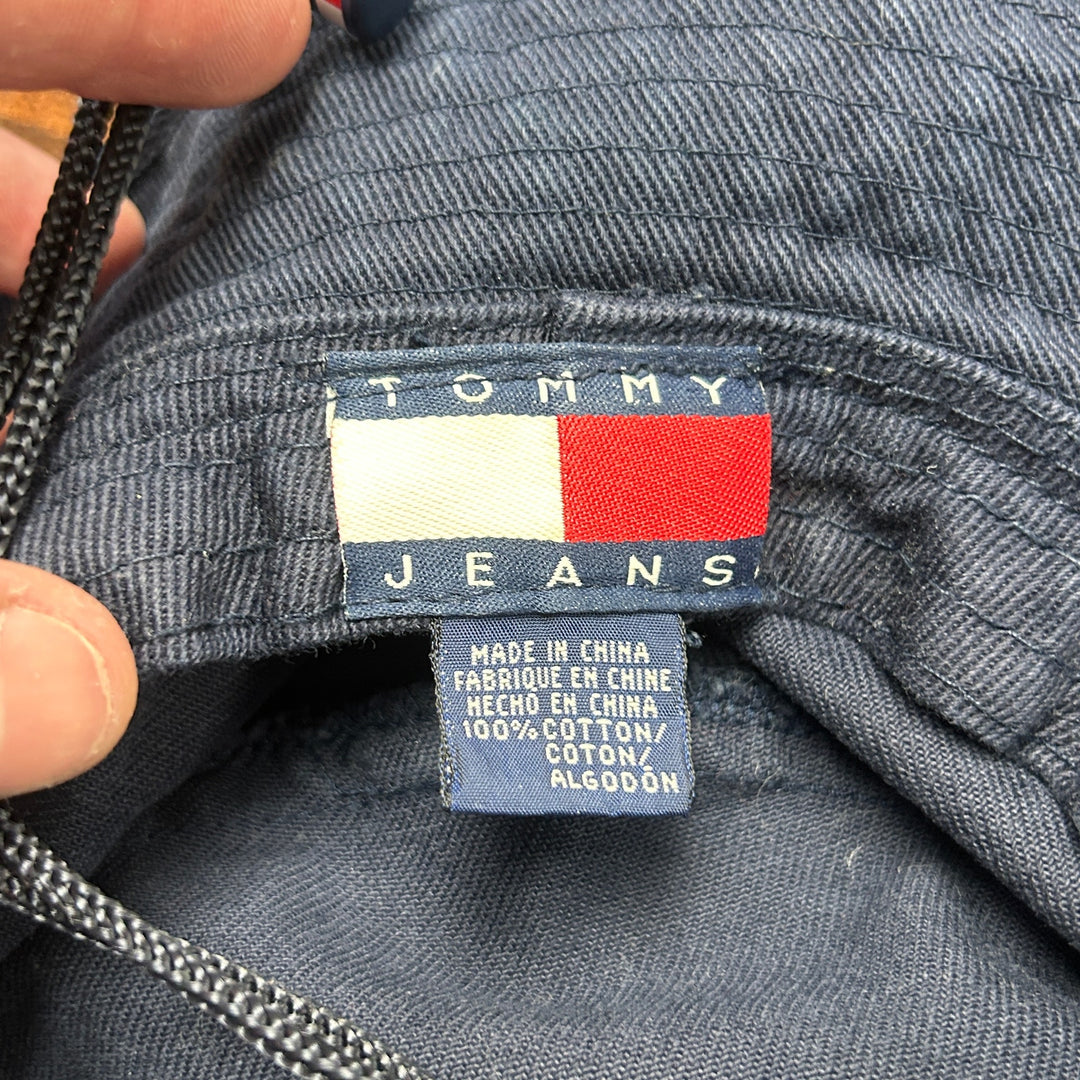 Y2K Tommy Jeans Navy Blue Bucket Hat Medium