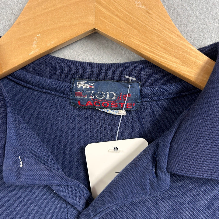 Vintage Izod Lacoste Blue Polo Shirt Size Small