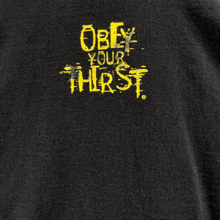 Vintage Sprite "Obey Your Thirst" Soda Promo Shirt Size XL