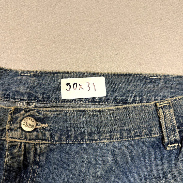 Vintage Lee Riveted Carpenter Jeans Size 50