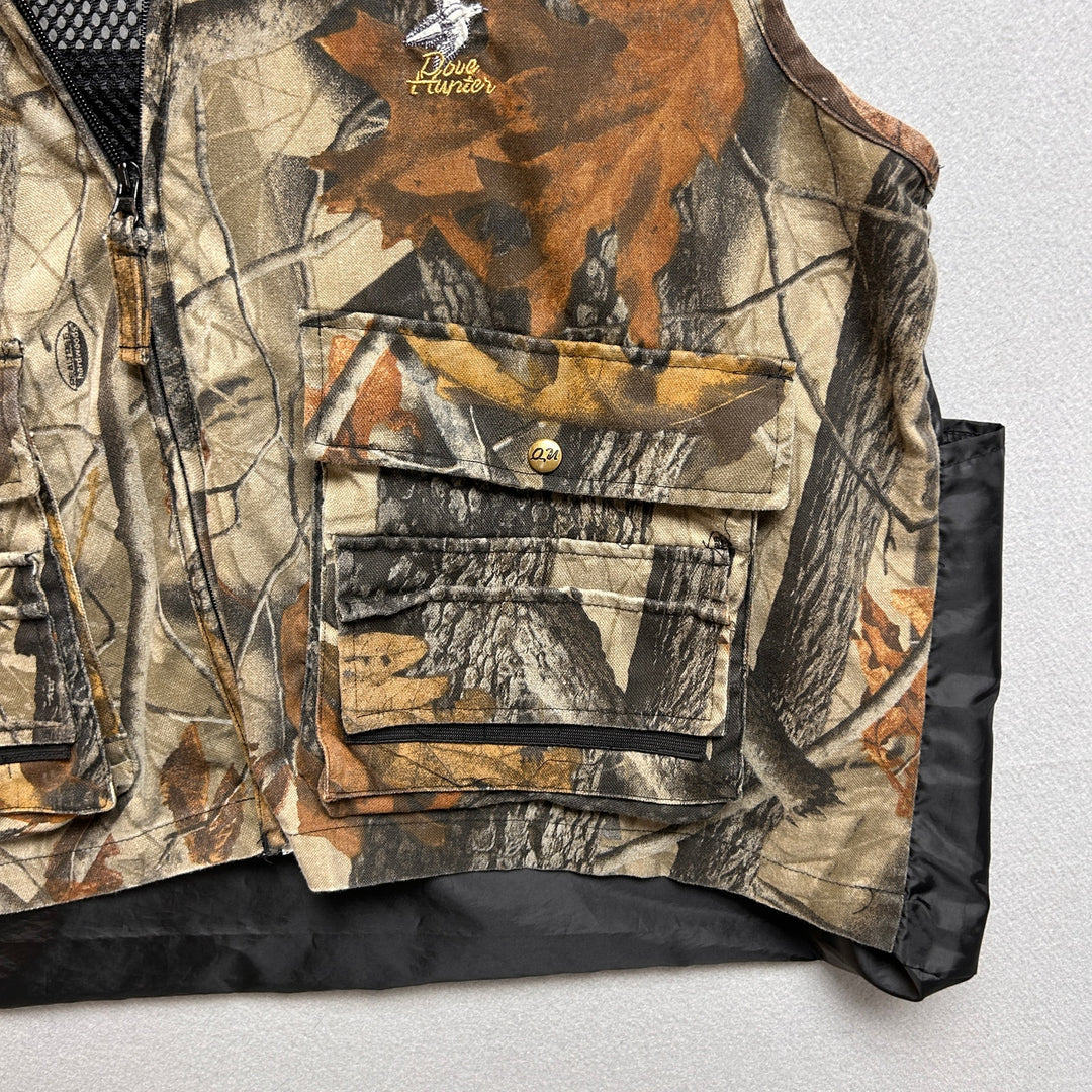 Quail Unlimited Dove Hunter Camo Hunting Vest Men's XL