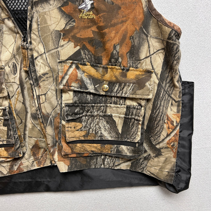 Quail Unlimited Dove Hunter Camo Hunting Vest Men's XL