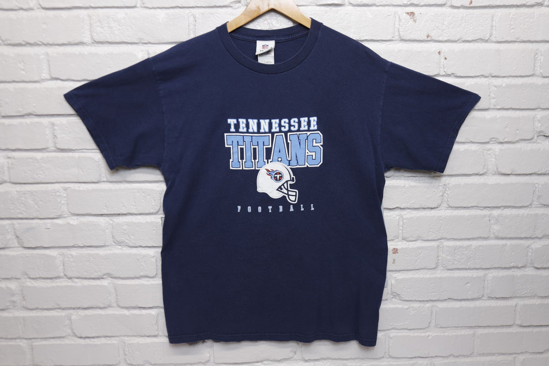 Tennessee Titans Vintage NFL Football T Shirt 2000s Large