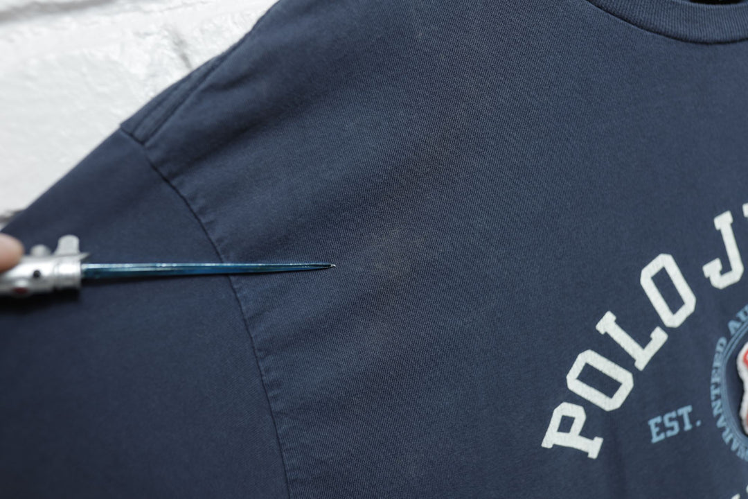 Polo Jeans Co Vintage Arch Logo T Shirt 2000s XXL