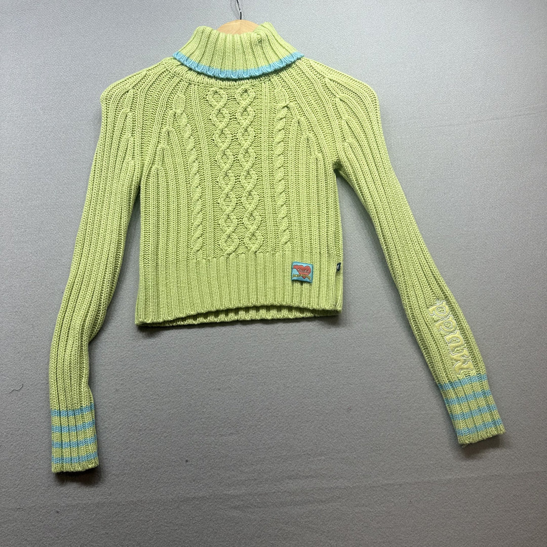 Vintage Mudd Green Sweater Size Small