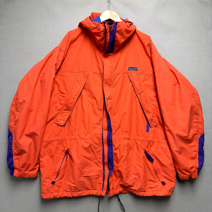 Vintage Patagonia 1991 Pink and Purple Zip Up Jacket Size XL