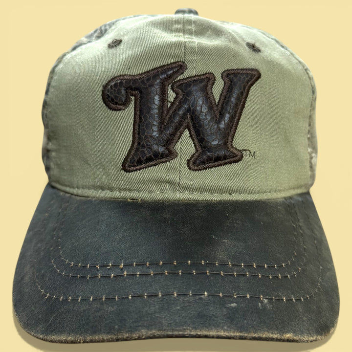 Vintage 2000s Winchester Camo Strapback Hat