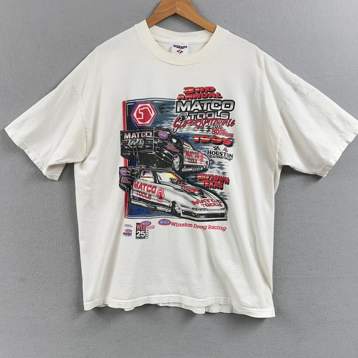 Vintage 1999 Matco Tools 3rd Super Nationals Drag Race Shirt XL