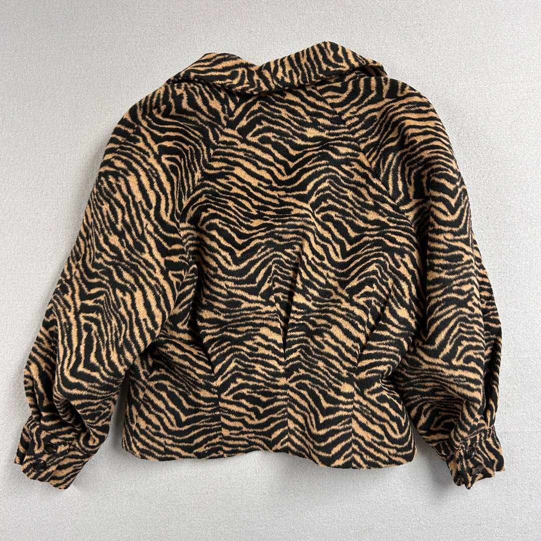Women's A.Peach Tiger Stripe Jacket Size XS