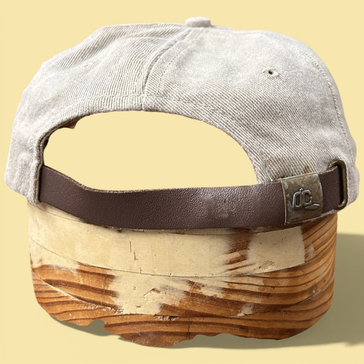 Vintage Remington Country 90s Leather Brim Strap back Hat