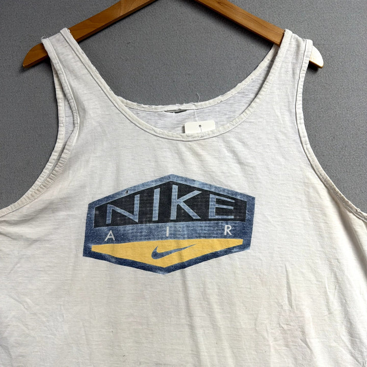 Vintage Nike Air Distressed Tank Top Size XL