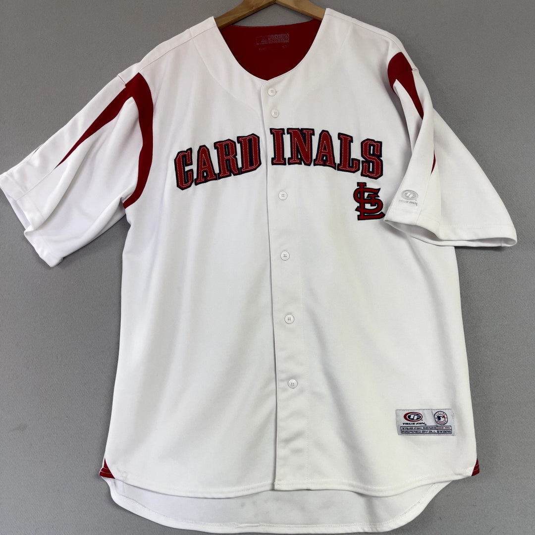 St Louis Cardinals True Fan Baseball Jersey Size Xl