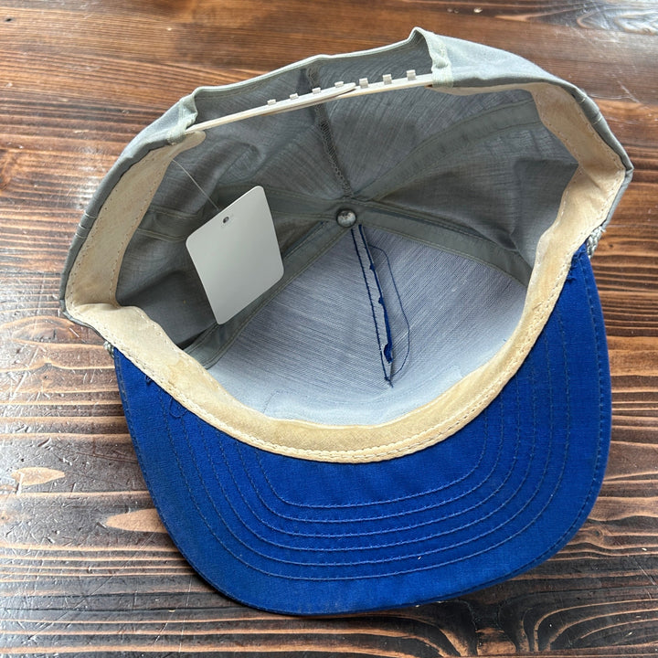 90's Chicken...American Choice Blue/Grey Snapback Farm Hat