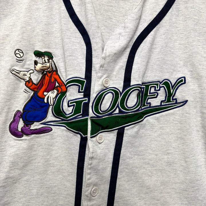 Vintage Goofy Disney Baseball Jersey Size Large