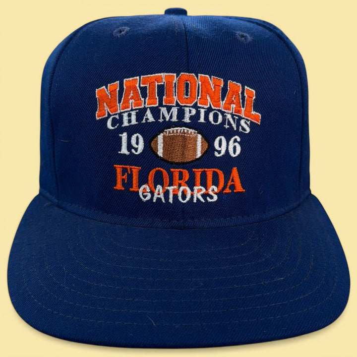 Vintage 90s University of Florida National Champions Snapback Hat