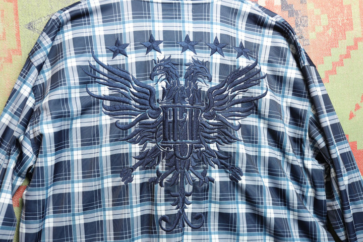 Ecko Unltd Vintage Plaid Track Jacket XL Y2K 2000s