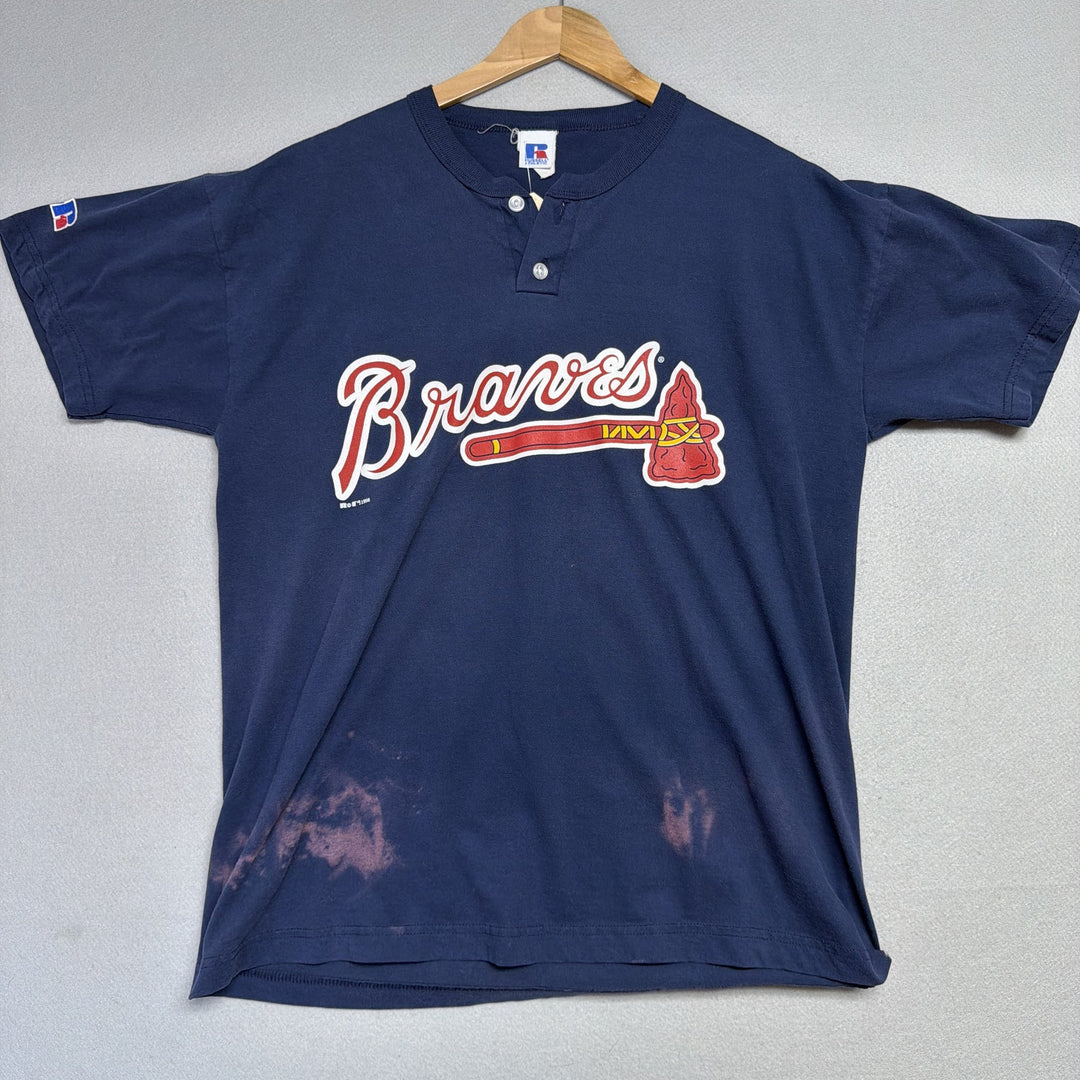 Vintage Atlanta Braves Russell Athletic T Shirt Size Large