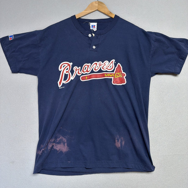 Vintage Atlanta Braves Russell Athletic T Shirt Size Large