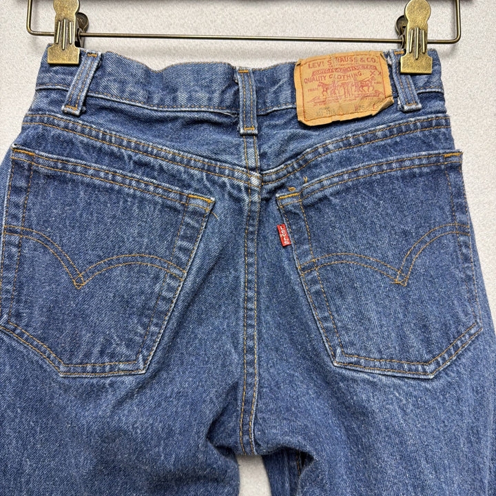 Vintage Levi's 701 Student 1980s Button Fly 501 Jeans Size 24