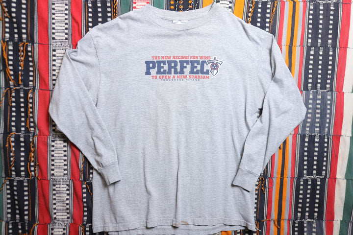 Tennessee Titans Vintage LS T Shirt Large 2000s