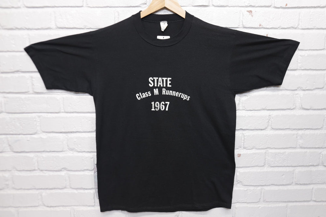 State Class M Runner Ups Vintage Reunion T Shirt 80s XL