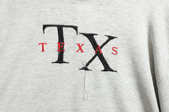 Texas Distressed Vintage Sweatshirt Large 2000s