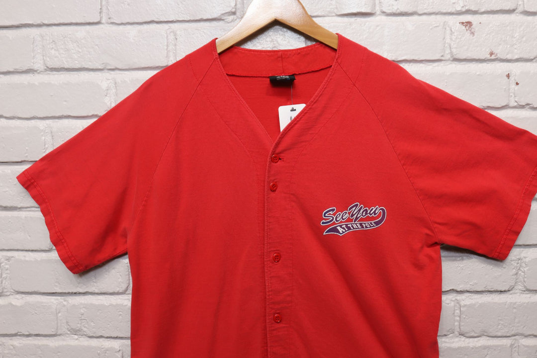 90s Vintage See You At The Pole Baseball Jersey Size XL