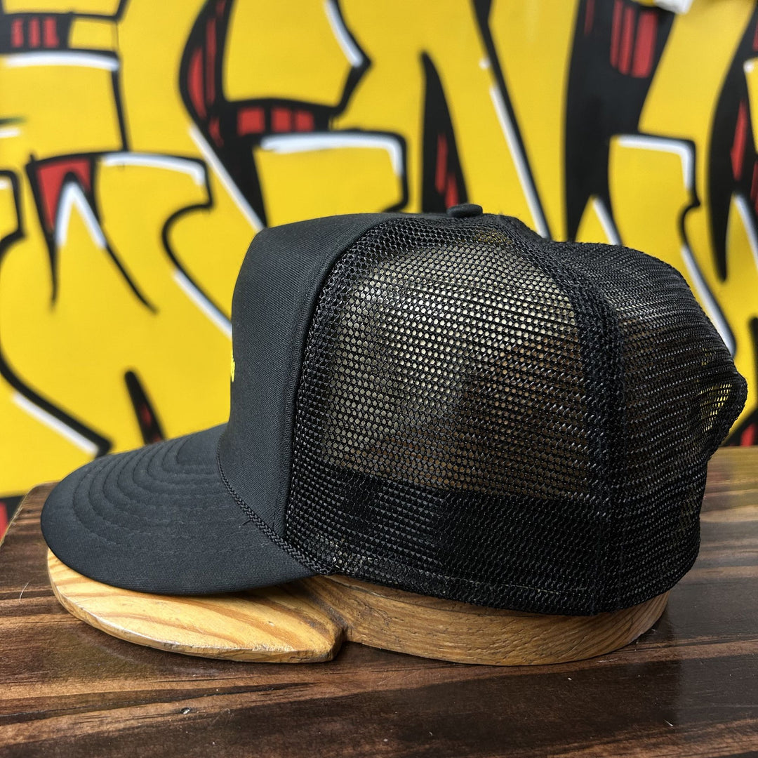 Dangerous Curves Mudflap Girl Vintage Snapback Trucker Hat 80s