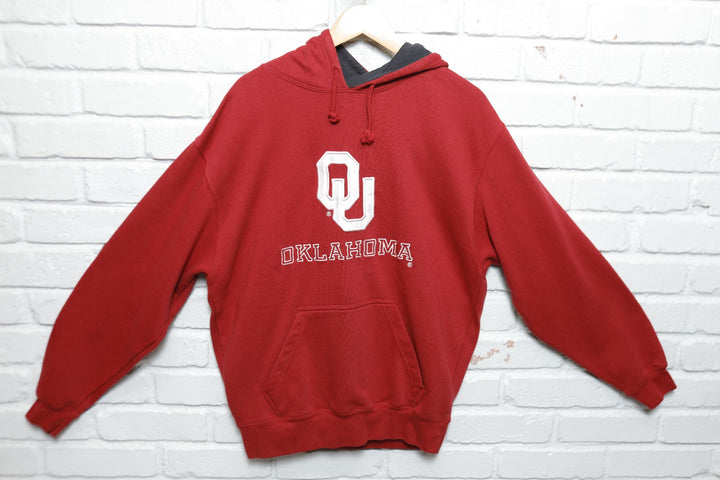 OU Oklahoma Vintage Hoodie Medium 2000s