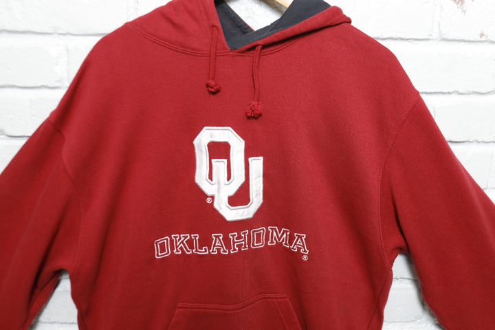 OU Oklahoma Vintage Hoodie Medium 2000s
