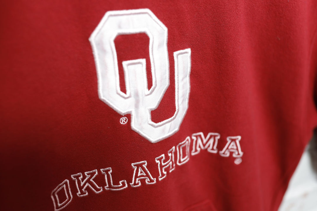 OU Oklahoma Vintage Hoodie Medium 2000s