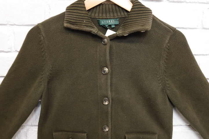 Ralph Lauren Vintage Womens Brown Sweater 2000s Small