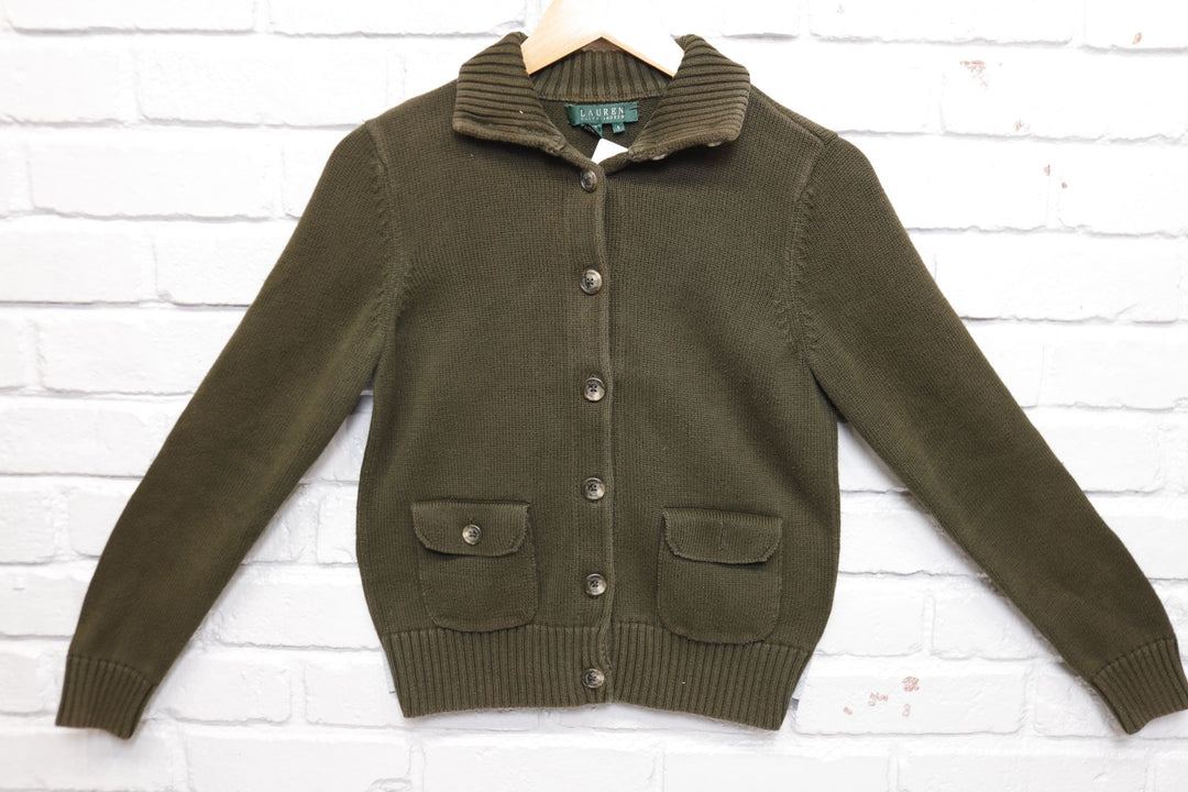 Ralph Lauren Vintage Womens Brown Sweater 2000s Small