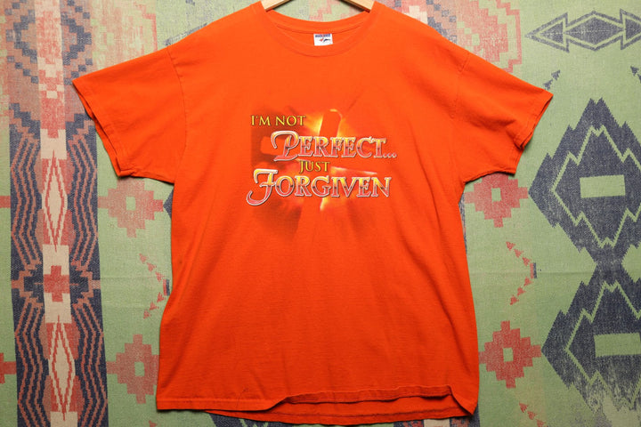 Im Not Perfect Vintage Jesus T Shirt 2000s XL