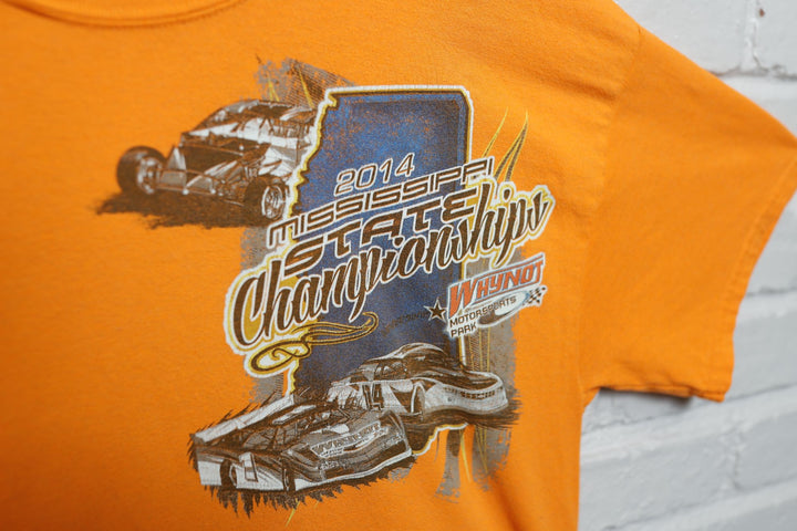 Mississipi state championship Racing T Shirt Large