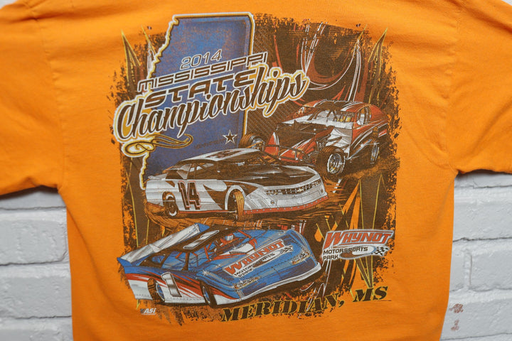 Mississipi state championship Racing T Shirt Large