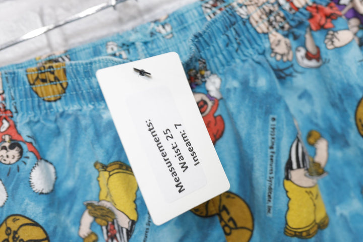 Popeye basketball Vintage Shorts Medium 90s