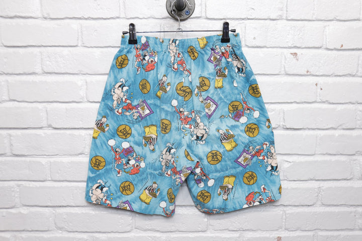 Popeye basketball Vintage Shorts Medium 90s