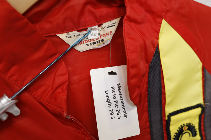 Bridgestone Tires Vintage Windbreaker Jacket  XL 70s