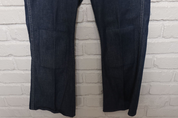 70s Vintage Sears Roebuck Rough Housers Dark Flare Jeans Size 31//28