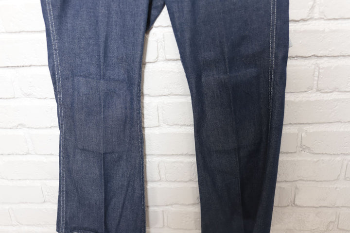 70s Vintage Sears Roebuck Rough Housers Dark Flare Jeans Size 31//28