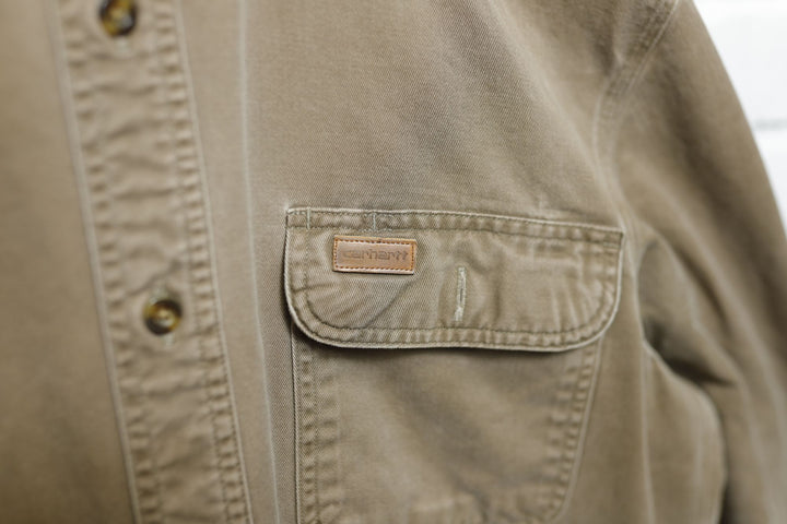 Carhartt Vintage Brown Shirt Large 2000s