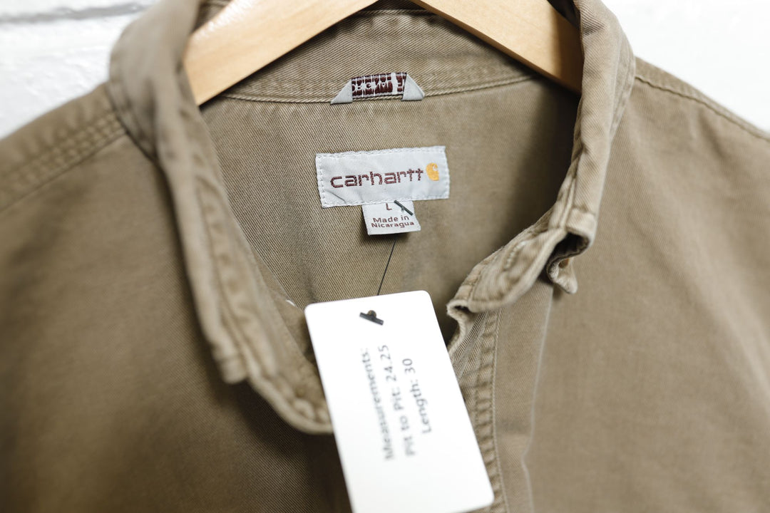 Carhartt Vintage Brown Shirt Large 2000s
