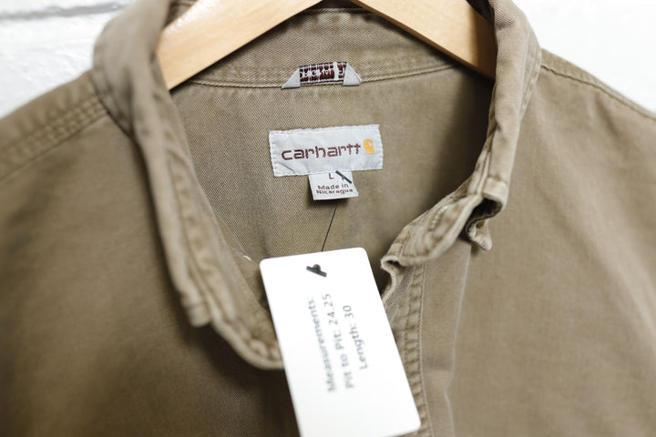 Carhartt Vintage Brown Shirt Large 2000s