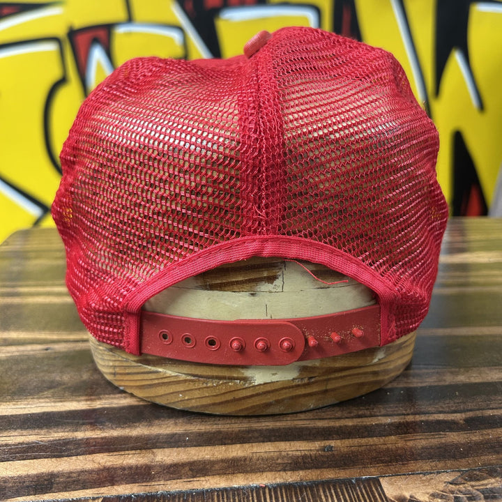 Arkansas National Guard Vintage Snapback Trucker Hat 80s