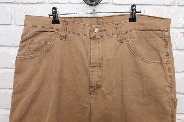 2000s Vintage Wrangler Khaki Shorts Size 28/9.5