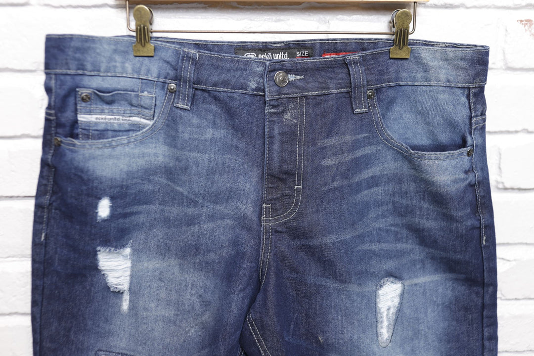 Ecko Unltd Vintage Denim Jean Shorts 40/10 90s