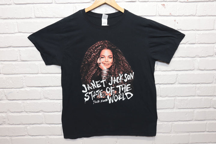 2018 Janet Jackson Tour  T Shirt Size Large